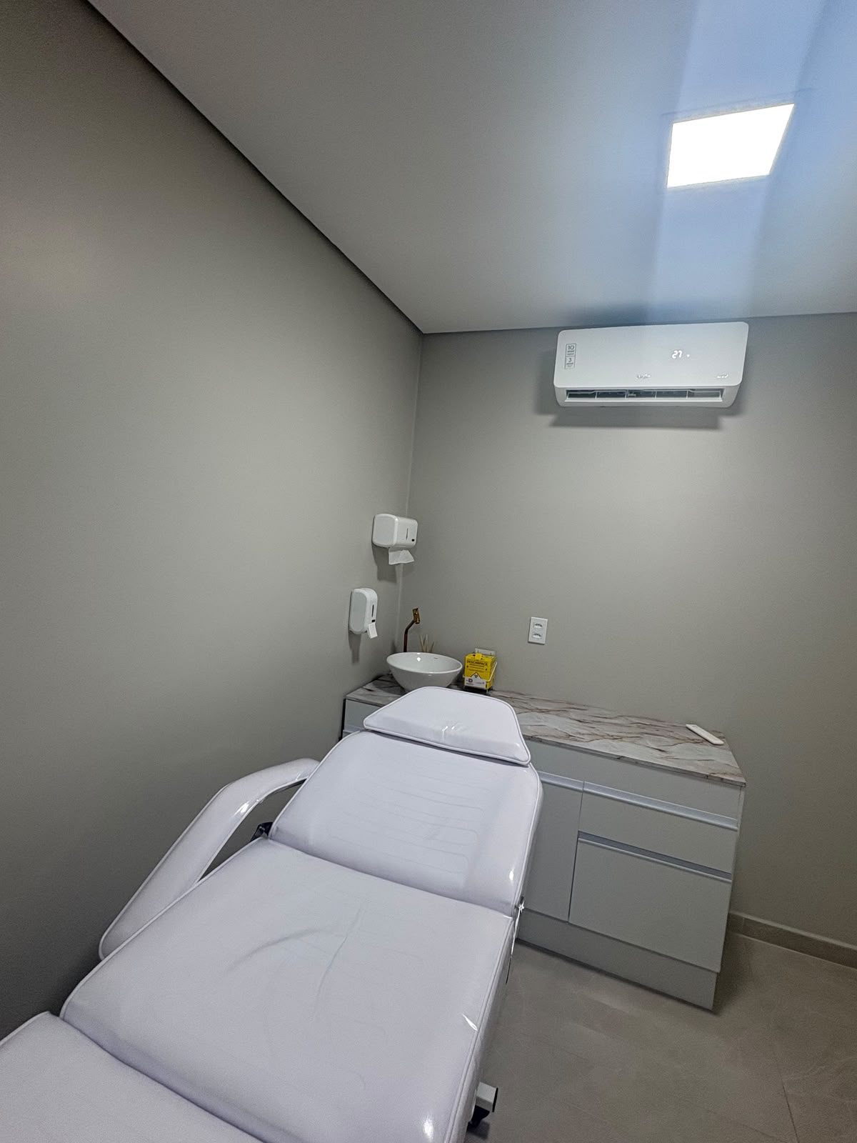Sala de atendimento do consultório em Chácara Santo Antônio